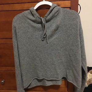 Grey loose BM hoodie